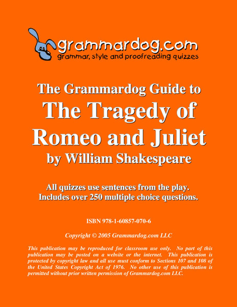 Romeo And Juliet Grammardog Guide