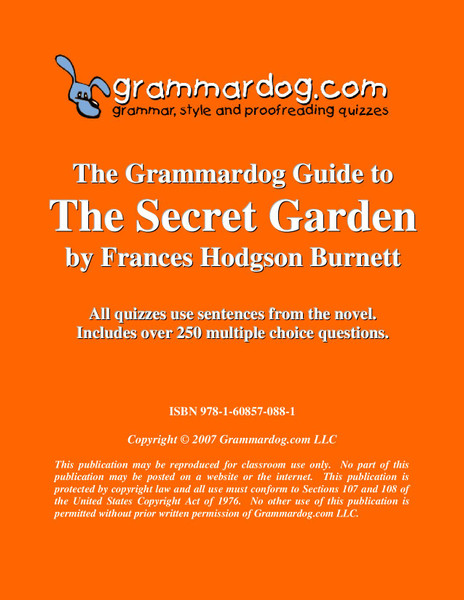 The Secret Garden Grammardog Guide