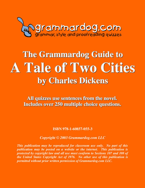 A Tale Of Two Cities Grammardog Guide