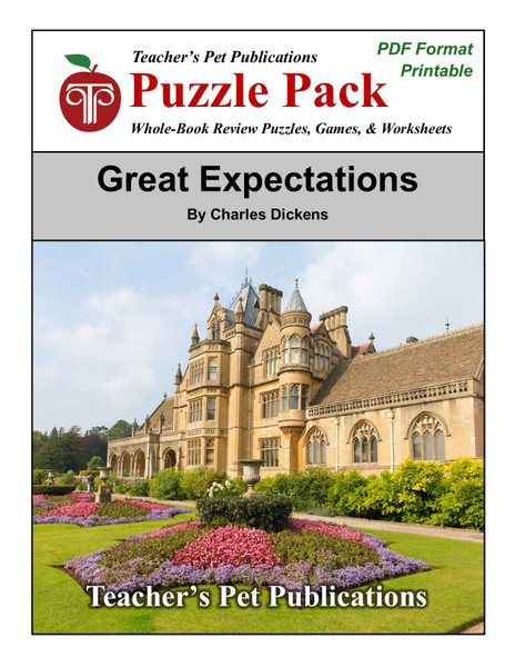 Great Expectations Puzzle Pack Worksheets, Activities, Games