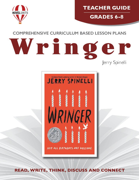 Wringer Novel Unit Teacher Guide