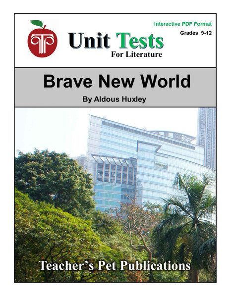 Brave New World Interactive PDF Unit Test