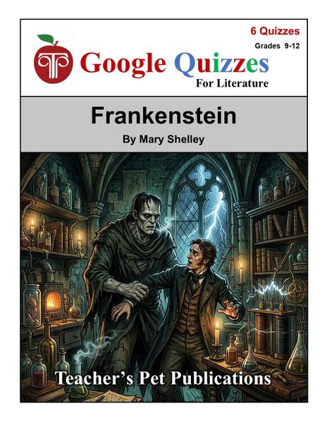 Frankenstein Google Forms Quizzes