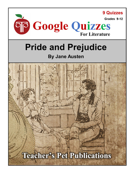 Pride and Prejudice Google Forms Quizzes