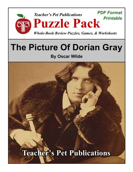The Picture of Dorian Gray Puzzle Pack Worksheets, Activities, Games