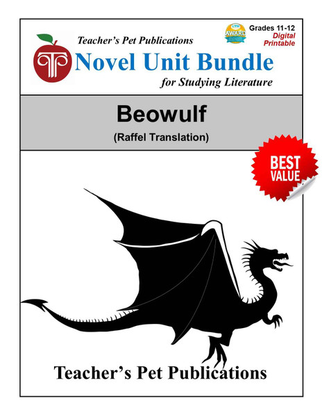 Beowulf LitPlan Novel Study Unit Bundle