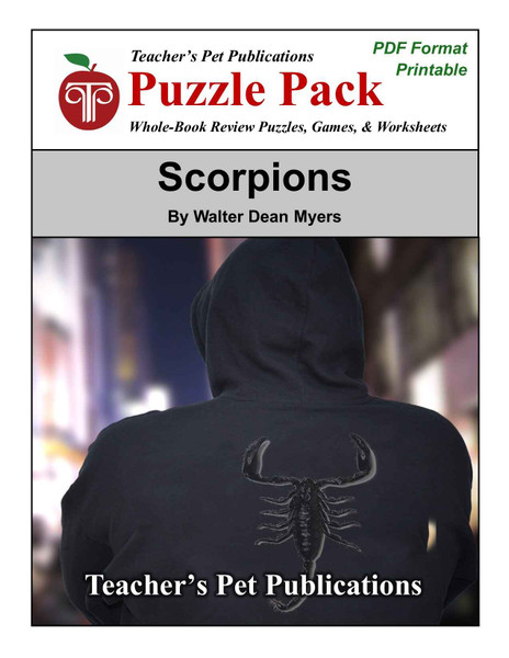 Scorpions Puzzle Pack Worksheets, Activities, Games