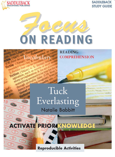 Tuck Everlasting Focus On Reading Study Guide
