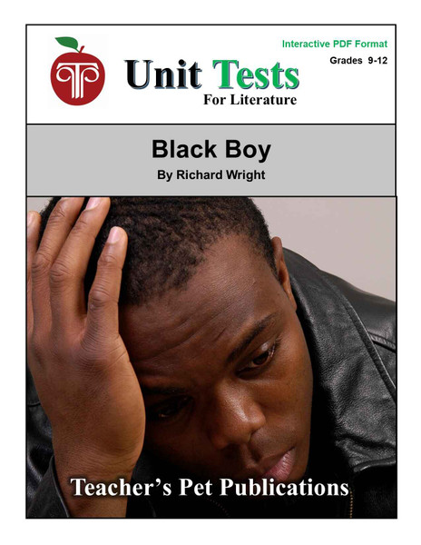 Black Boy Interactive PDF Unit Test