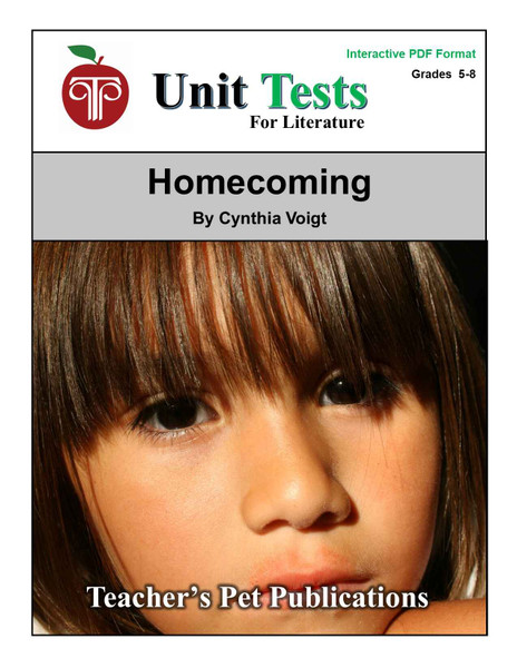 Homecoming Interactive PDF Unit Test