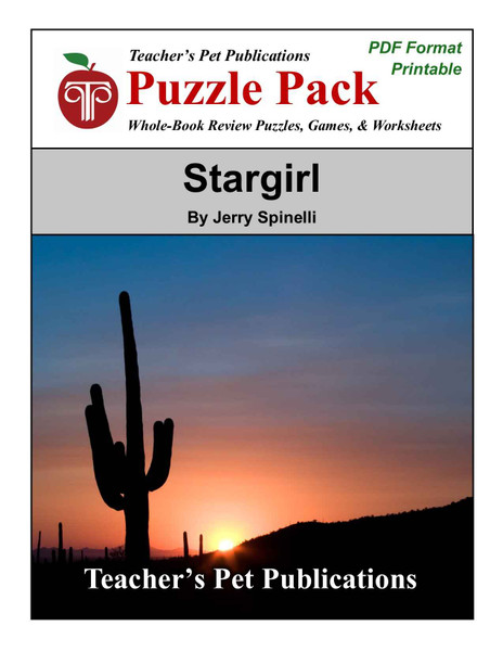 Stargirl Puzzle Pack Worksheets, Activities, Games 