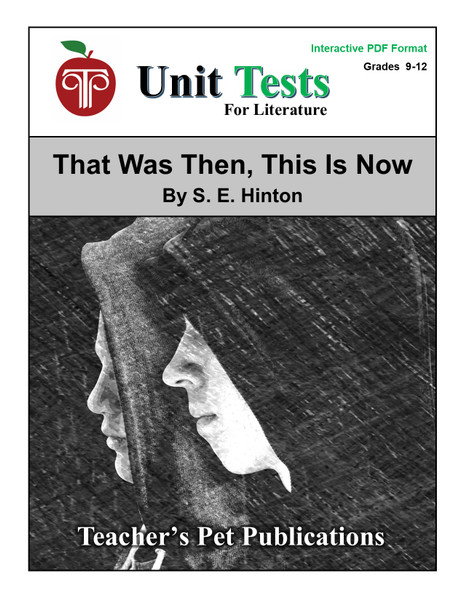 That Was Then, This Is Now Interactive PDF Unit Test