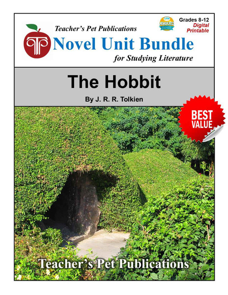The Hobbit LitPlan Novel Study Unit Bundle