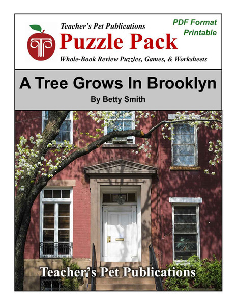 A Tree Grows in Brooklyn Puzzle Pack Worksheets, Activities, Games