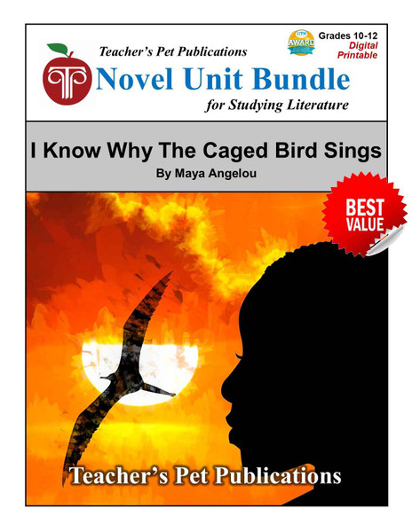 I Know Why the Caged Bird Sings LitPlan Novel Study Unit Bundle 