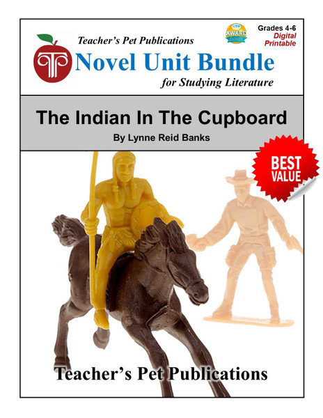 The Indian in the Cupboard LitPlan Novel Study Unit Bundle