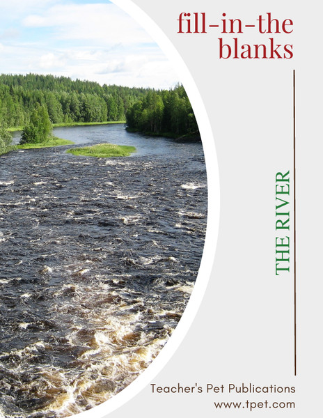 The River Fill-In-The-Blanks Review Worksheet