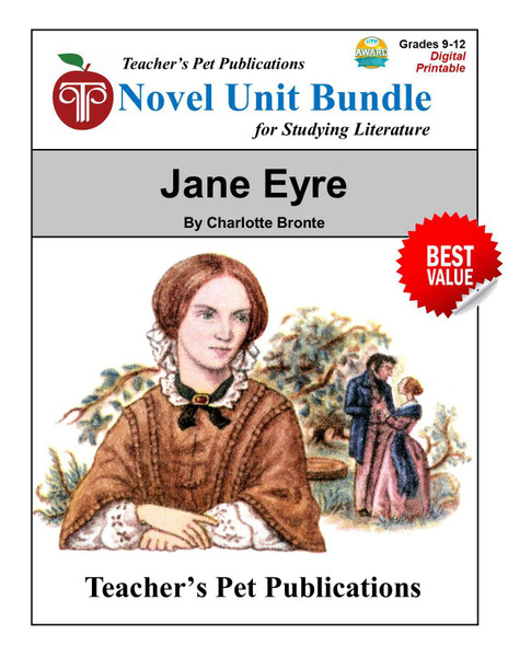 Jane Eyre LitPlan Novel Study Unit Bundle