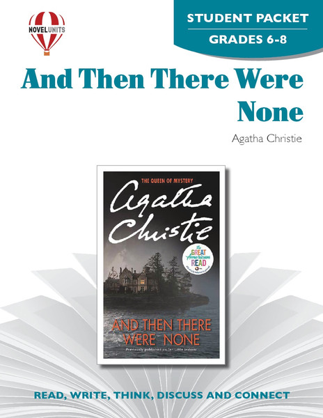 And Then There Were None Novel Unit Student Packet