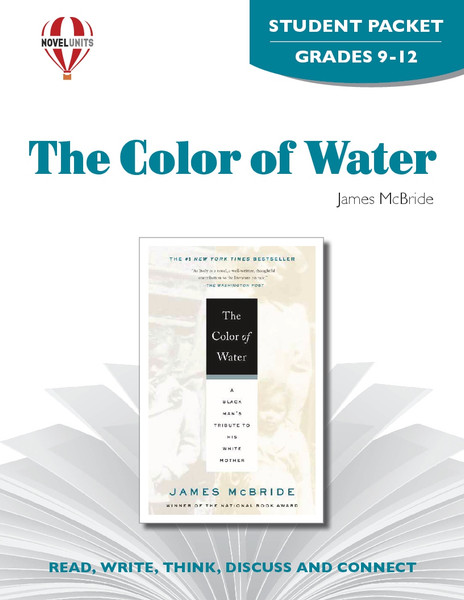 The Color Of Water Novel Unit Student Packet