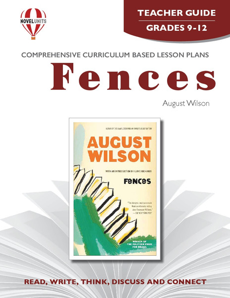 Fences Novel Unit Teacher Guide