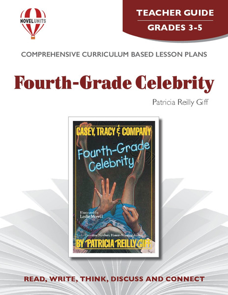 Fourth Grade Celebrity Novel Unit Teacher Guide