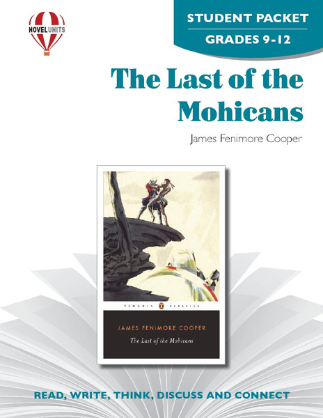 The Last Of The Mohicans Novel Unit Student Packet