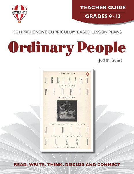 Ordinary People Novel Unit Teacher Guide