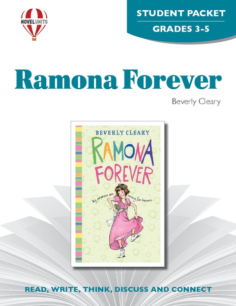 Ramona Forever Novel Unit Student Packet