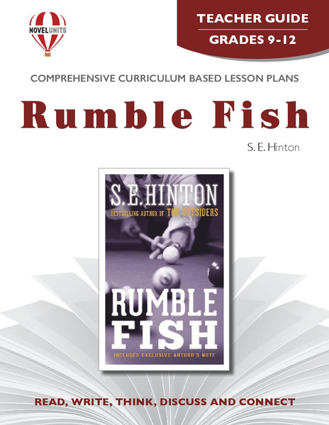 Rumble Fish Novel Unit Teacher Guide