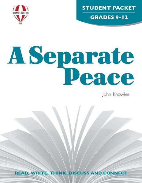 A Separate Peace Novel Unit Student Packet