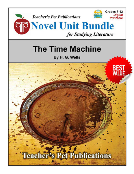 The Time Machine LitPlan Novel Study Unit Bundle