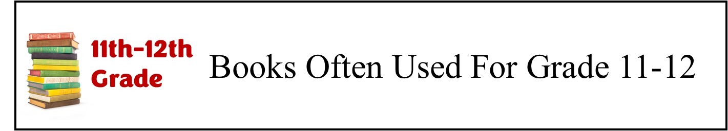 Books for Grades 11-12