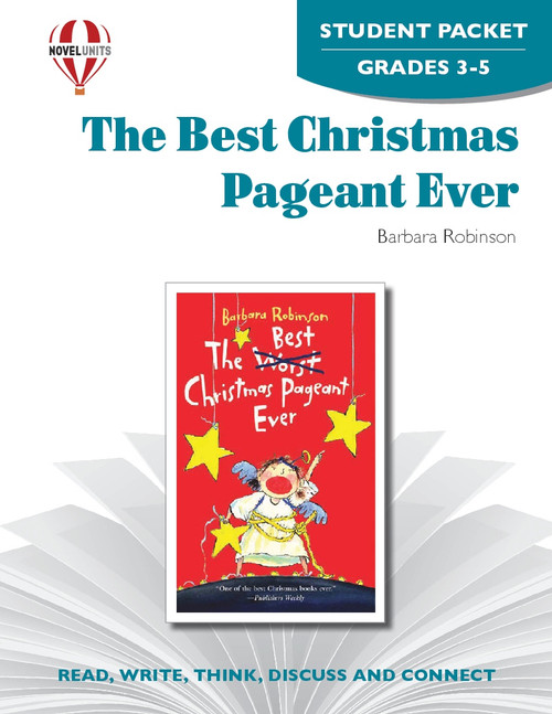 The Best Christmas Pageant Ever Novel Unit Student Packet