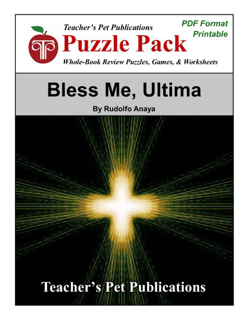 Bless Me Ultima Puzzle Pack - Activities, Worksheets, Games