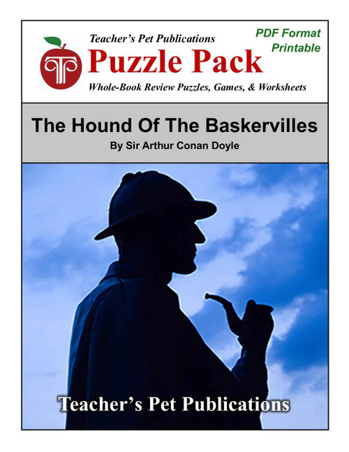 The Hound of the Baskervilles Puzzle Pack - Activities, Worksheets, Games