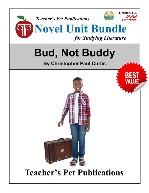 Bud Not Buddy LitPlan Novel Study Unit Bundle