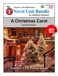 A Christmas Carol LitPlan Novel Study Unit Bundle