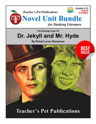 Dr. Jekyll and Mr. Hyde LitPlan Novel Study Unit Bundle