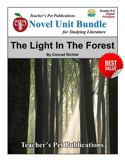 The Light in the Forest LitPlan Novel Study Unit Bundle