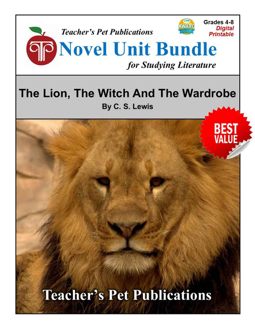 The Lion, The Witch, and The Wardrobe LitPlan Novel Study Unit Bundle