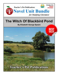 The Witch Of Blackbird Pond LitPlan Novel Study Unit Bundle