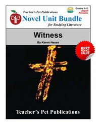 Witness LitPlan Novel Study Unit Bundle