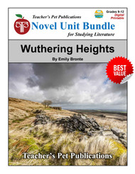 Wuthering Heights LitPlan Novel Study Unit Bundle