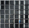 Bella Glass Tiles Checkers Hematite Squares