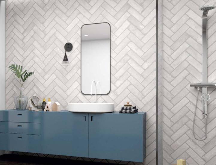 心は画伯スワッグ60cm MBC Brick Road Bourbon Street 3 x 10 Subway Tile