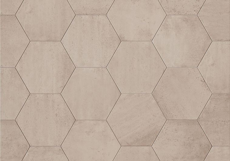 Metropolitan 9 x 10 Porcelain Hexagon Tile MPN-573 Phoenix