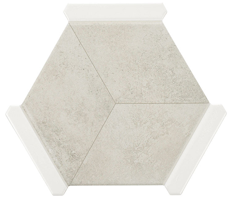 Serra Collection SRA-6392 Hinton Hex Matte Porcelain Tile – 9