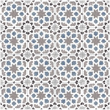 Bella Glass Tiles Retro Nueve Love Burst 9217 Encaustic Look Pattern