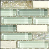 Bella Glass Tiles Bella Glass Tiles Jewel Series J-605 Sky Topaz Close up